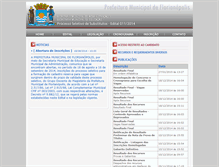 Tablet Screenshot of educapmf.fepese.org.br
