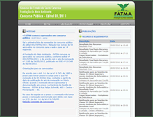 Tablet Screenshot of fatma2011.fepese.org.br